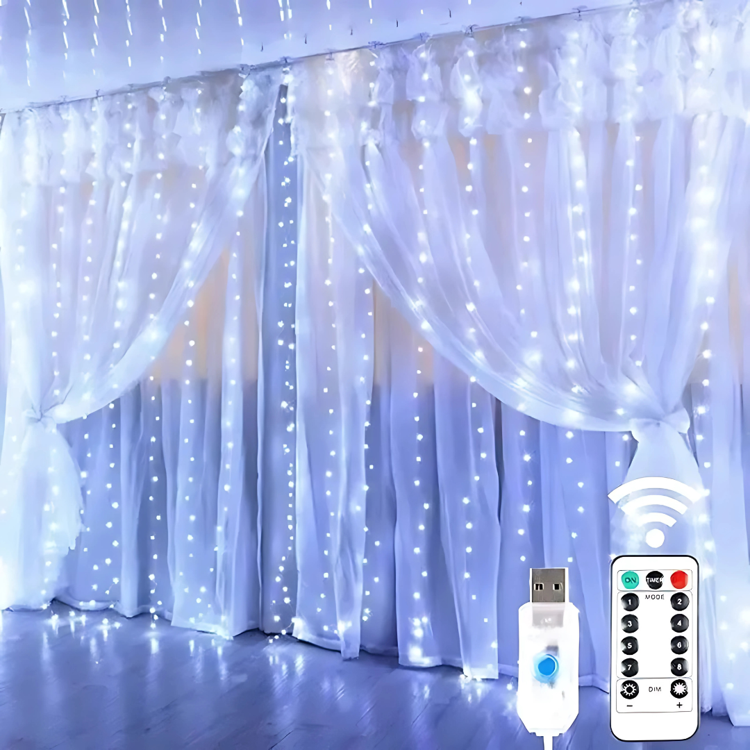 Guirlande LED USB 3m – Effet dégradé pour fêtes et décorations